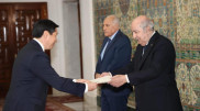 Kazakh Ambassador presented his credentials to the President of Algeria