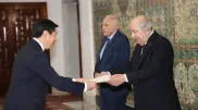 Kazakh Ambassador presented his credentials to the President of Algeria