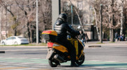 Is it possible to ride a moped in winter in Kazakhstan