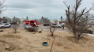 One of the schools in Aktau was “mined“