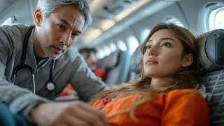 Doctor from Pavlodar saved woman's life on a plane