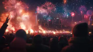 Where to watch New Year's fireworks in Almaty