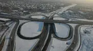 Which interchanges in Almaty will open in 2025
