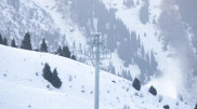 Frost, wind, and ice: Weather in Kazakhstan on January 8