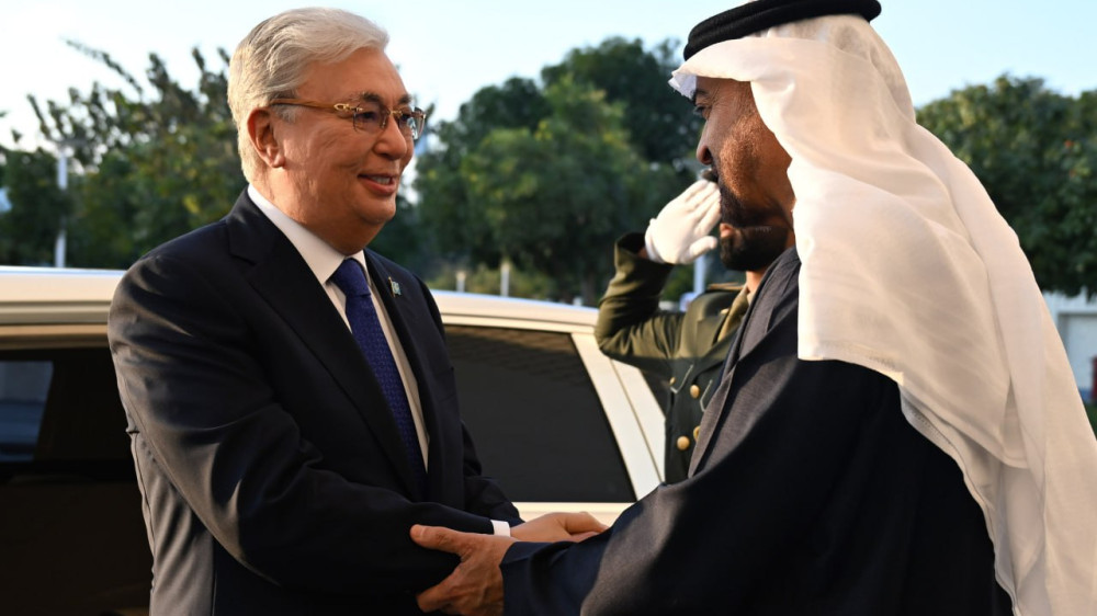 Tokayev met with UAE President Sheikh Mohammed bin Zayed Al Nahyan