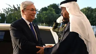 Tokayev met with UAE President Sheikh Mohammed bin Zayed Al Nahyan