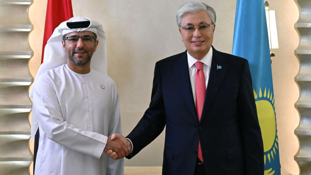 Tokayev held a meeting with CEO of Abu Dhabi Ports Group