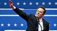 Elon Musk shows nazi salute-like gesture at Trump parade