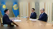 Tokayev meets with Chairman of Supreme Court Mergaliyev