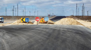 When will the border checkpoints with Russia be reconstructed