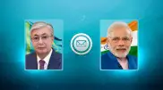 Tokayev congratulated the Prime Minister of India