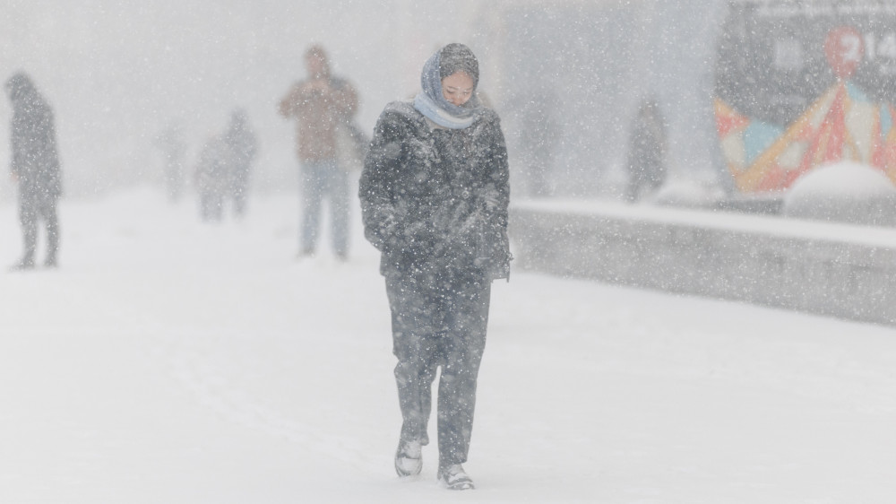 Cold snap and snowstorm approaching Kazakhstan