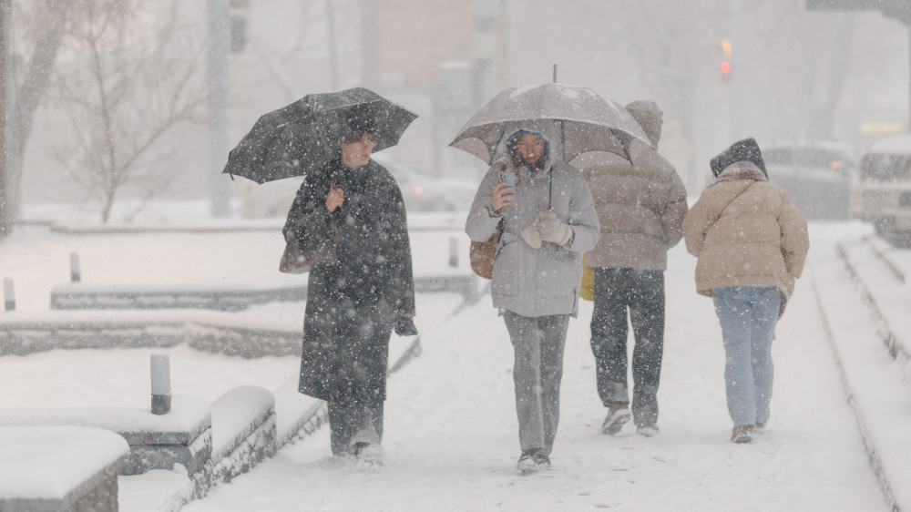 Kazhydromet has issued storm warnings due to heavy snowstorms and fog