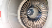 Airport panic: Bodybuilder jumps into running plane engine