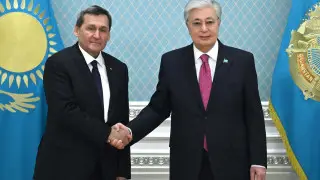 Tokayev received Minister of Foreign Affairs of Turkmenistan