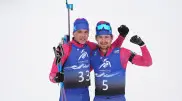Kazakhstanis defeat Asian Games hosts in biathlon race