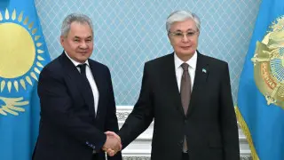 Tokayev met with Russia’s Security Council Secretary Sergei Shoigu