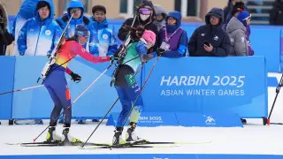 Kazakhstani biathletes win medal at Asian Games-2025