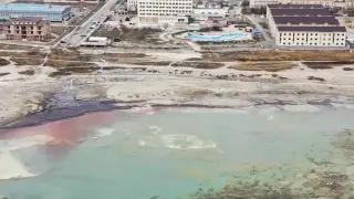 Before and after: Blogger shares frightening footage of Caspian Sea shrinking