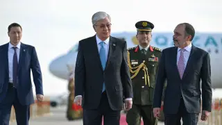 President Tokayev arrived in Jordan for official visit