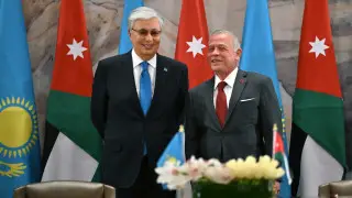 Tokayev and King of Jordan adopted a joint statement