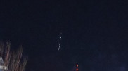 Mysterious lights in the sky were spotted over Kok-Tobe in Almaty