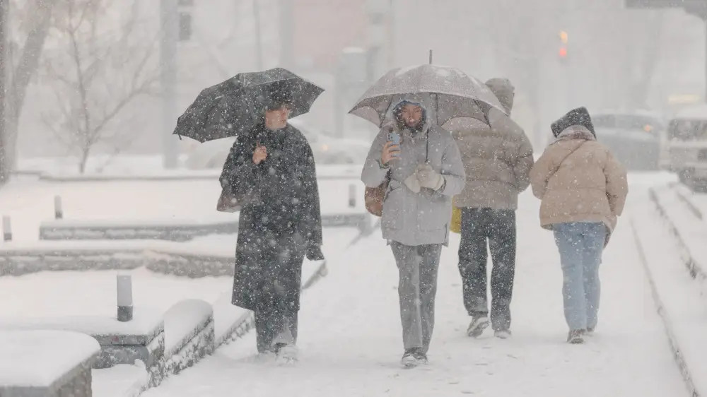Snowy days ahead: Weather forecast for Almaty and Astana