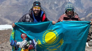 Kazakhstani climbers conquer two iconic peaks in South America