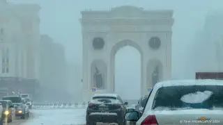 Snowfall and -28°C frost: Weather in Kazakhstan for February 26