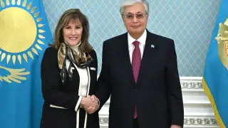 Tokayev met with the President of the International Association for Court Administration