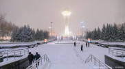 Fog, snow, and severe frost: Weather in Kazakhstan on February 28