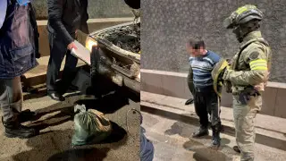 NSC reported the detention of Kazakhstani citizen