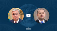 Tokayev congratulated the President of Bulgaria