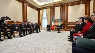 Presidents of Kazakhstan and Italy held talks in Astana