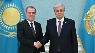 Tokayev met with Azerbaijani foreign minister