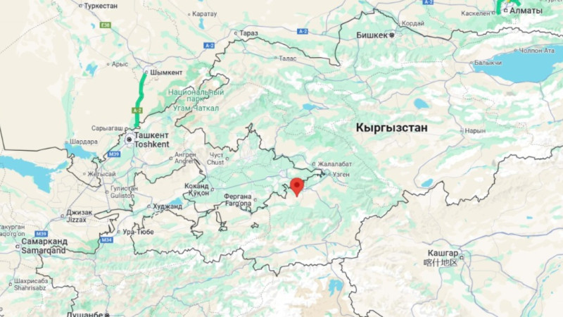 Screenshot of Google Maps