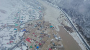 Russian city near Kazakhstan hit by severe flooding