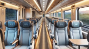 Who can buy train tickets at half price in Kazakhstan