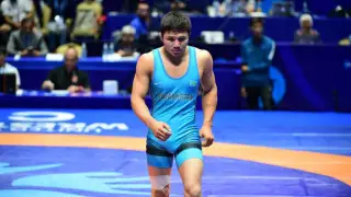 Kazakhstani wrestler wins gold at Asian Freestyle Wrestling Championships