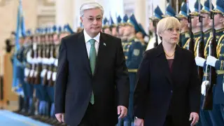 Tokayev welcomes President of Slovenia at Akorda