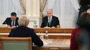 Presidents of Kazakhstan and Slovenia hold expanded-format talks in Astana