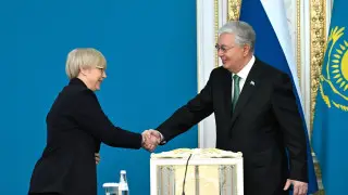 What new projects have Kazakhstan and Slovenia agreed on?