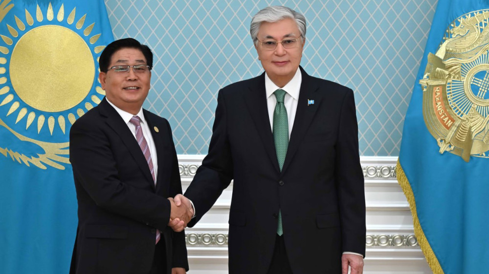 Tokayev received the head of the largest Chinese logistics company