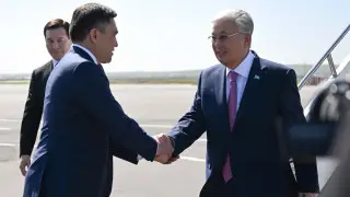 President Tokayev arrived in Shymkent