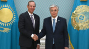 Tokayev meets with Chevron CEO Michael Wirth