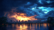 Storm warnings issued for Astana, Almaty, and other regions in Kazakhstan
