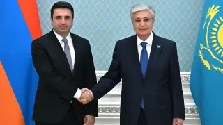 Tokayev met with the Speaker of the Armenian Parliament