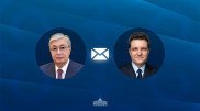 Tokayev congratulates Romania’s new president