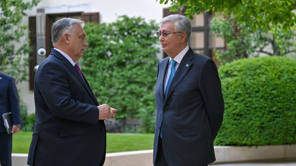 President of Kazakhstan held talks with Viktor Orban
