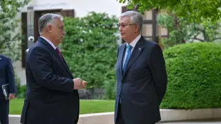 President of Kazakhstan held talks with Viktor Orban